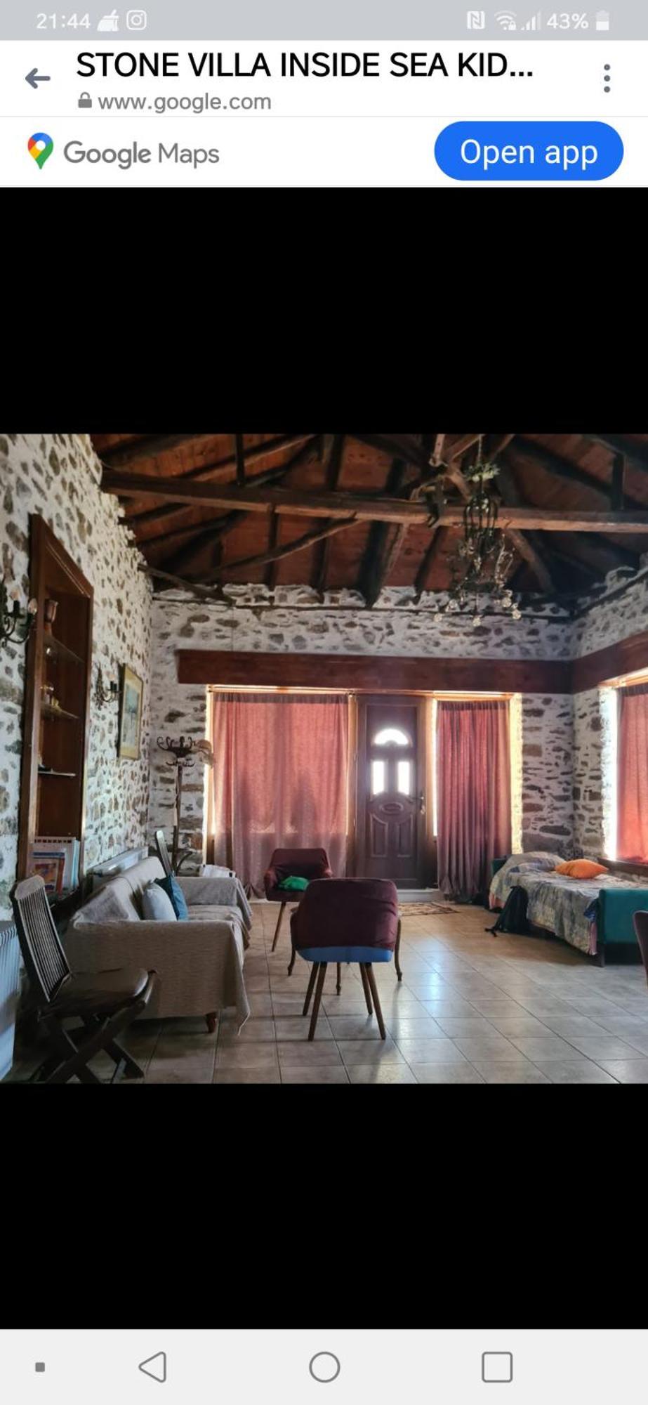 Stone Villa Inside Sea- Kids'Land Platanidia Exterior foto